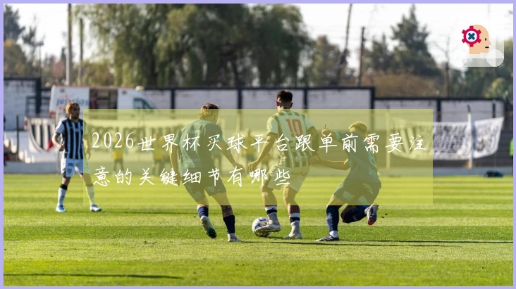 2026世界杯买球平台跟单前需要注意的关键细节有哪些