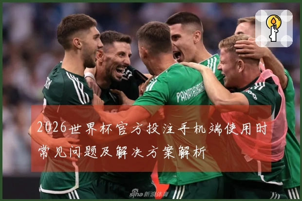 2026世界杯官方投注手机端使用时常见问题及解决方案解析