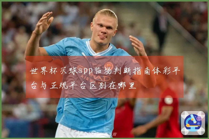 世界杯买球app临场判断指南体彩平台与正规平台区别在哪里